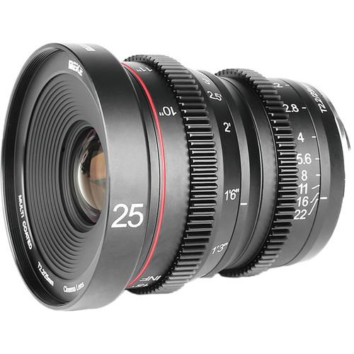 Meike 25mm T2.2 Manual Focus Cinema Lens