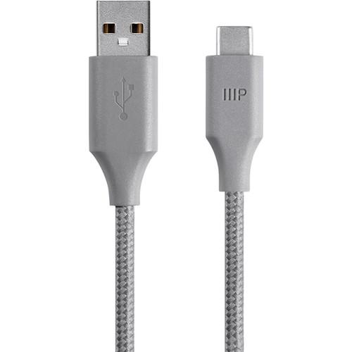 Monoprice USB 2.0 Type-C Male to Type-A Male Palette Series Cable
