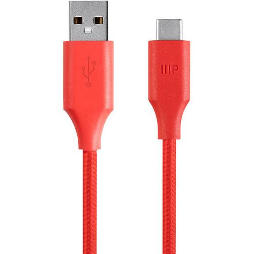 Monoprice USB 2.0 Type-C Male to Type-A Male Palette Series Cable