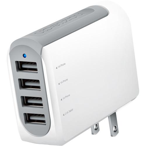 Naztech N260 Quad-Port USB Travel Charger