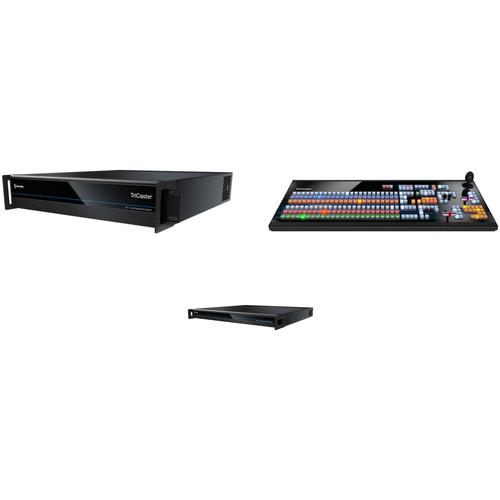 NewTek TriCaster TC1 2 RU Deluxe Bundle with NC1 I O and TC1LP