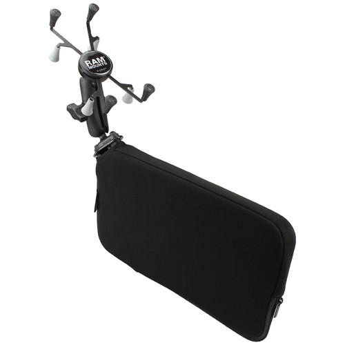 RAM MOUNTS Tough-Wedge Seat Wedge Mount with 1" Ball Base and Universal X-Grip Cradle for 7" Tablet