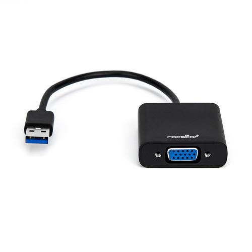 Rocstor USB 3.0 Male to VGA Female Video Graphics Adapter Cable