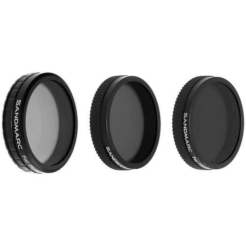 SANDMARC Aerial Filter Set for DJI Phantom 4 & 3 Professional Advanced