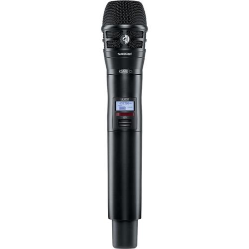 Shure ULXD2 K8B Handheld Transmitter with KSM8 Mic Capsule