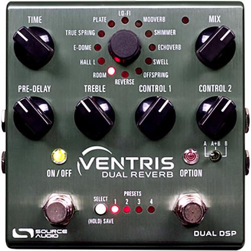SOURCE AUDIO One Series Ventris Dual Reverb Pedal