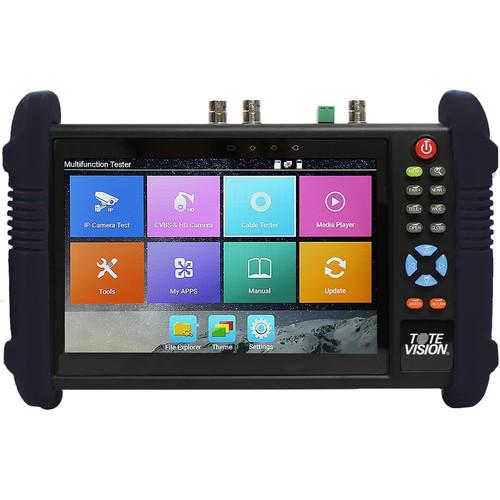 Tote Vision 7" Ruggedized Multi-Function Test Monitor for IP Analog Camera