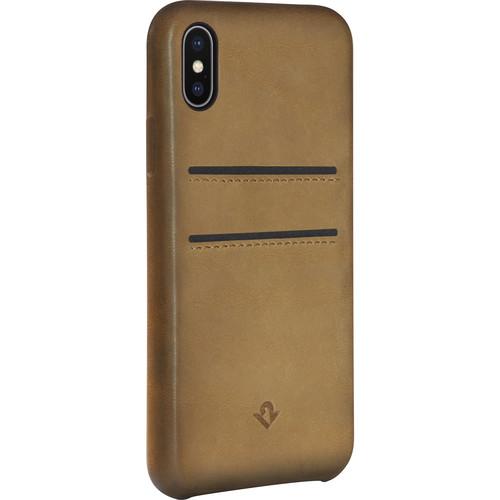 Twelve South Relaxed Leather Case with Pockets for iPhone X Xs