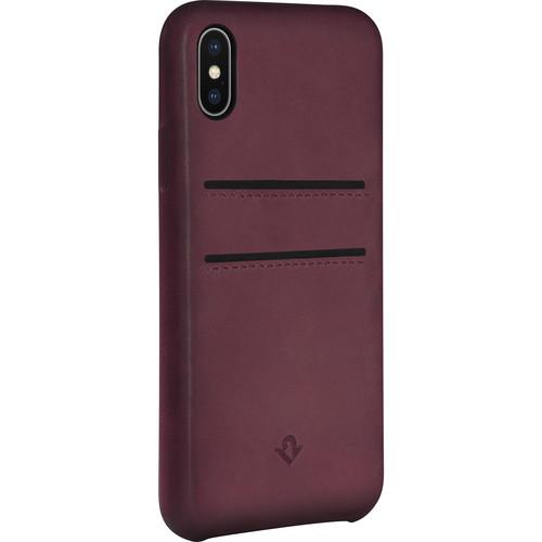 Twelve South Relaxed Leather Case with Pockets for iPhone X Xs