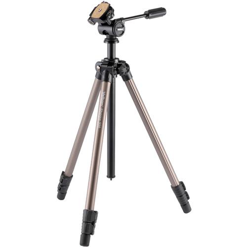 Velbon Sherpa 300 Aluminum Tripod with PH157QK 3-Way, Pan-and-Tilt Head