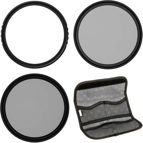 Vu Filters 55mm Sion UV, Circular Polarizer, and Variable Neutral Density Filter Kit