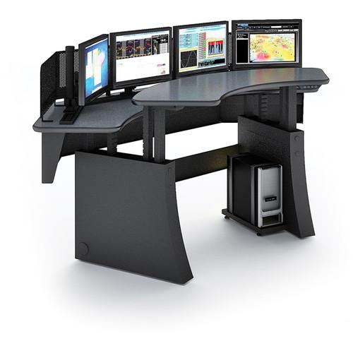 Winsted Impulse Alcove Dual Sit Stand Console with 30 to 46" Adjustable Height
