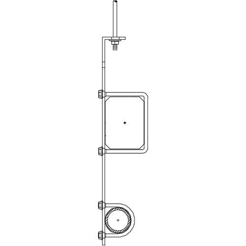 Altman 450-Type-15 16" Single Pipe Bracket