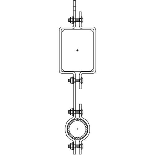 Altman 450-Type-16 Single Pipe In-line Bracket