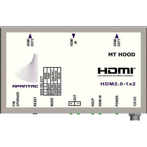 Apantac HDMI 2.0 1x2 UHD 4K Splitter