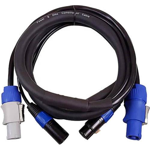 Blizzard Cool Cable powerCON & DMX 3-Pin Combo Cable