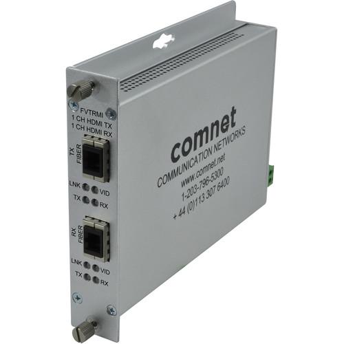 COMNET Single-Channel Multimode HDMI over Multimode Fiber Transceiver with HDCP EDID CEC