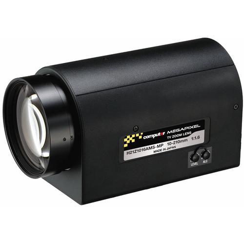 computar H21Z1016-MP Series 1 2" 2MP C-Mount 10-210mm 21x Video Auto-Iris Motorized Zoom Lens with Spot Filter