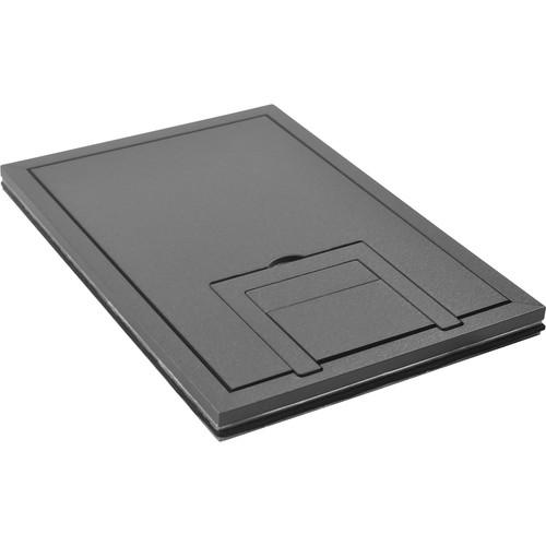 FSR FL-200 U-Access 1 4" Solid Cover with Cable Exit