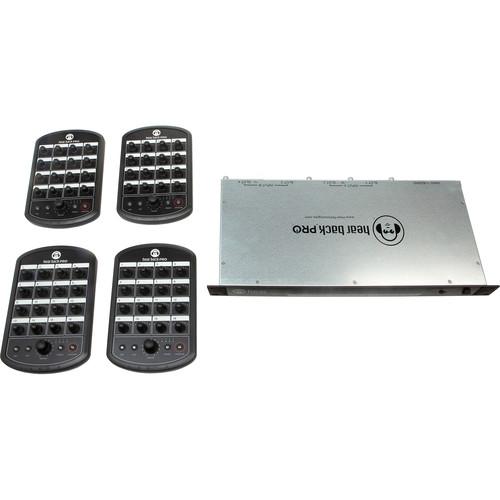 Hear Technologies Hear Back PRO 4-Pack Personal Mixing System