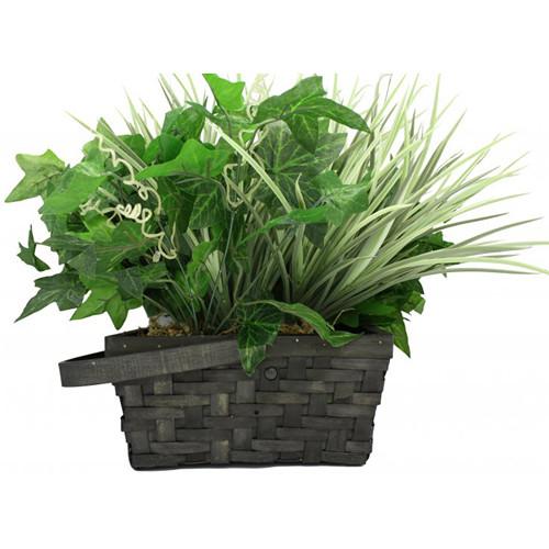 KJB Security Products SG Home Artificial Plant with Covert Battery-Powered Wi-Fi Camera & DVR