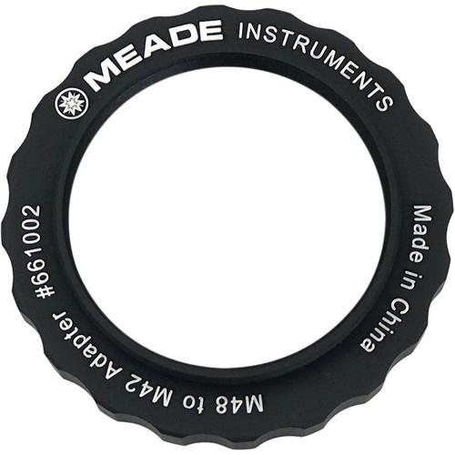 Meade Female M48 to Male M42 Reducer Adapter