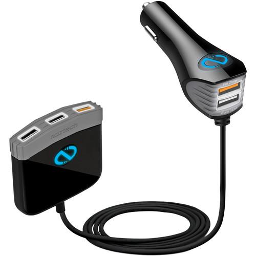 Naztech Adaptive Fast Charge Roadstar 5-Port USB Type-A Car Charger