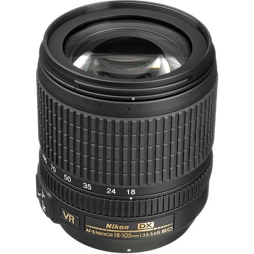 Nikon AF-S DX NIKKOR 18-105mm f 3.5-5.6G ED VR Lens