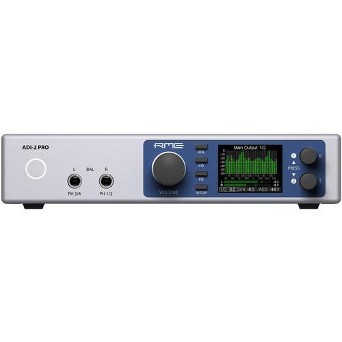 RME ADI-2 Pro FS Reference AD DA Converter with Extreme Power Headphone Amplifiers