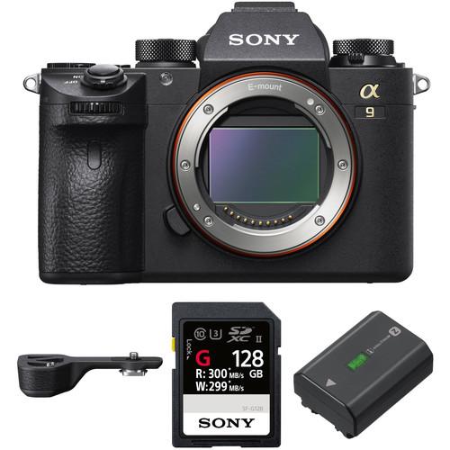 Sony Alpha a9 Mirrorless Digital Camera with Accessories Kit