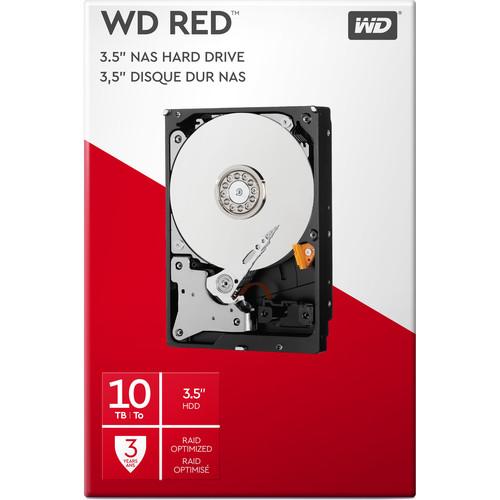 WD 10TB Red 5400 rpm SATA III 3.5" Internal NAS HDD Retail Kit