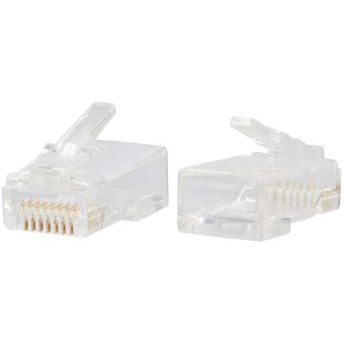 C2G RJ45 Cat6 Modular Plug For Round Solid Stranded Cable Multipack