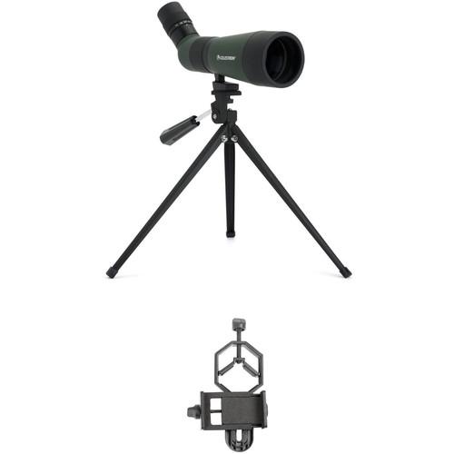 Celestron LandScout 12-36x60 Spotting Scope and Smartphone Adapter Kit