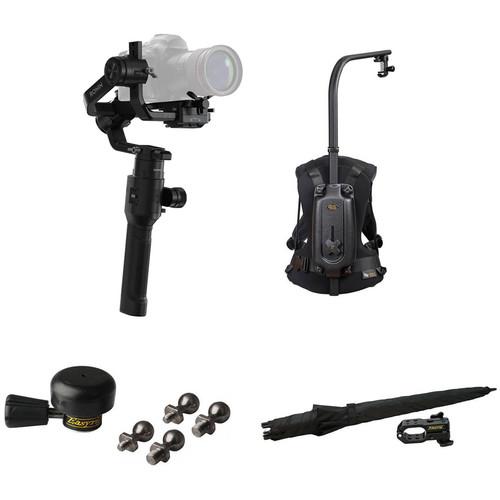 DJI Ronin-S with Easyrig Minimax, Quick Release Hook, and Umbrella Kit