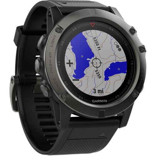 Garmin fenix 5X Sapphire Edition Multi-Sport Training GPS Watch