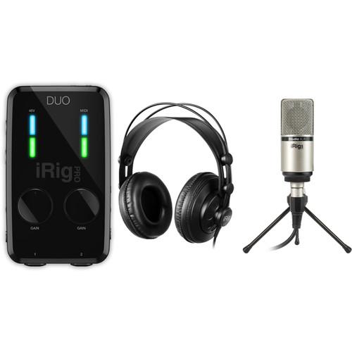 IK Multimedia iRig Pro Duo Studio Suite - Music Production Bundle