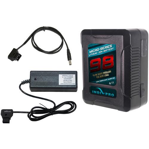 IndiPRO Tools Micro-Series V-Mount 98Wh Blackmagic Cinema Camera Kit