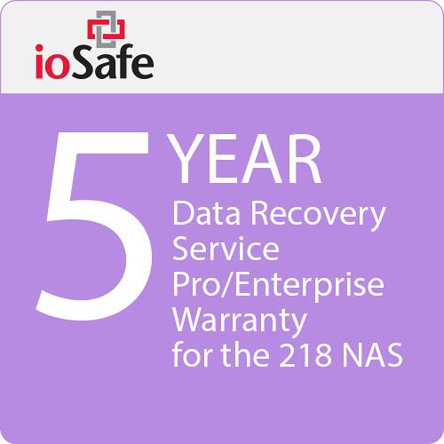 IoSafe 5-Year Data Recovery Service Pro Warranty Upgrade for the 218 NAS