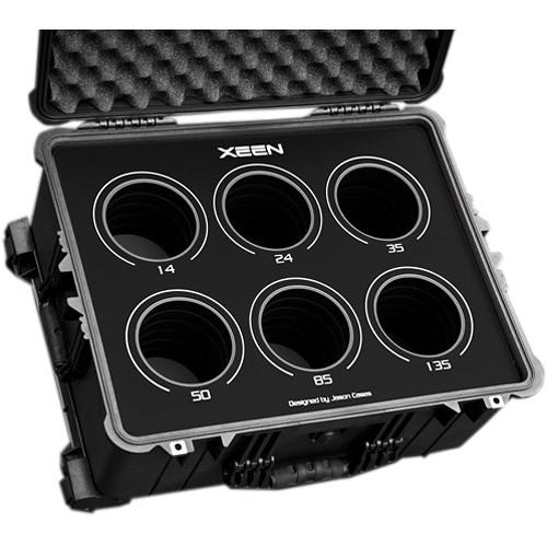 Jason Cases Protective Case for Set of 6 Rokinon Xeen Lenses