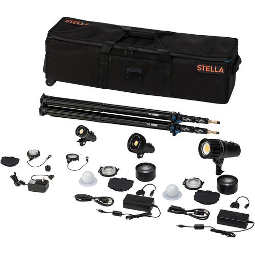 Light & Motion Stella Pro 125 RF 3-Light Kit