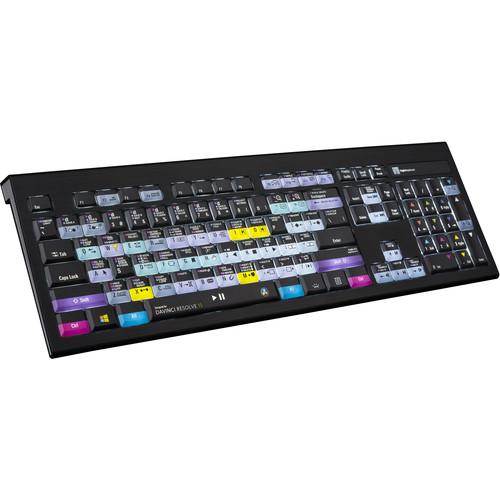 LogicKeyboard Blackmagic Design DaVinci Resolve 15 Astra Backlit Windows Keyboard