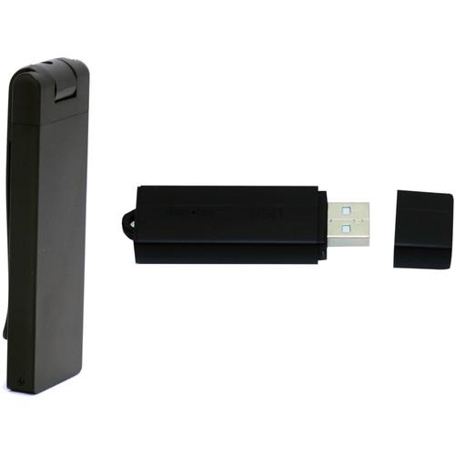 Mini Gadgets 1080p Covert Stick Camera with 8GB USB Voice Recorder Kit