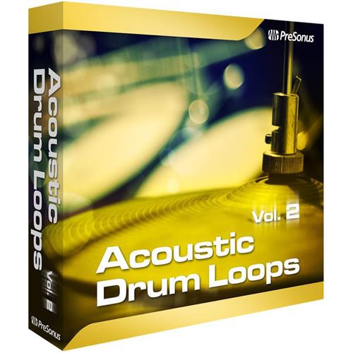 PreSonus Acoustic Drum Loops Volume 2 - Stereo