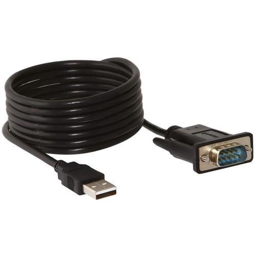 Sabrent USB 2.0 Type-A Male to RS-232 DB9 Serial 9-Pin Adapter Cable