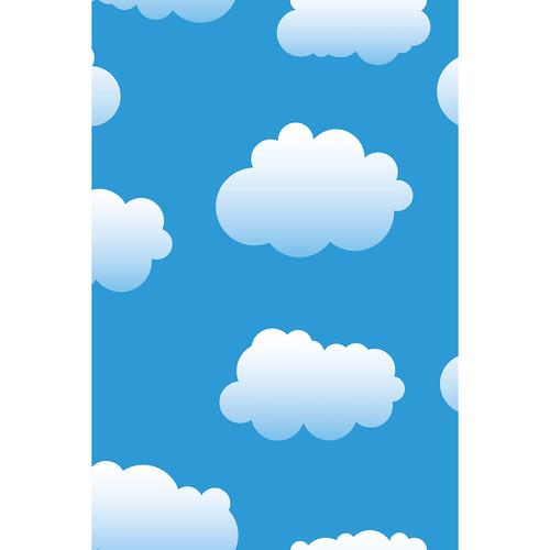 Savage Cloudy Blue Sky Printed Vinyl Backdrop