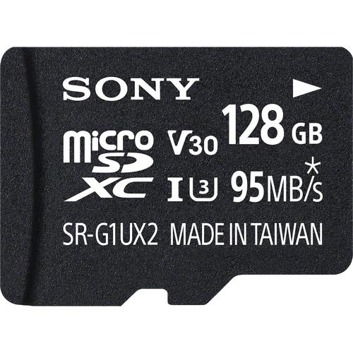 Sony 128GB SR-UX2A Series UHS-I microSDXC Memory Card