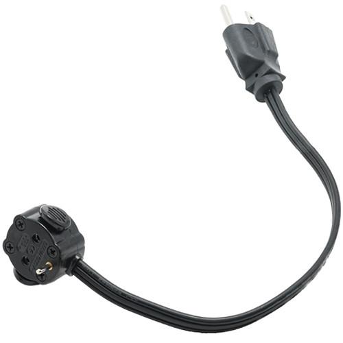 Sourcemaker Tri-Pin to Edison Adapter for Select KINO FLO LED FLO Tube