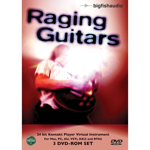 Big Fish Audio Raging Guitars - Virtual Guitar Instrument with KONTAKT Player for Mac OS X and Windows XP