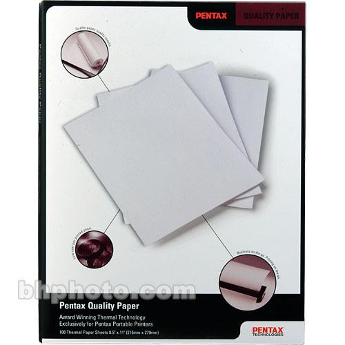 Brother Quality Paper for for Pentax PocketJet Thermal Printer - 8.5x11" - 100 Sheets