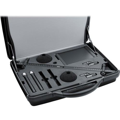 DPA Microphones 3532-SP - Omni-Directional Stereo Microphone Kit, Includes: 4041-SP Large Diaphragm Microphones with, Stereo Boom Mount, Carry Case, Cables and Windscreens